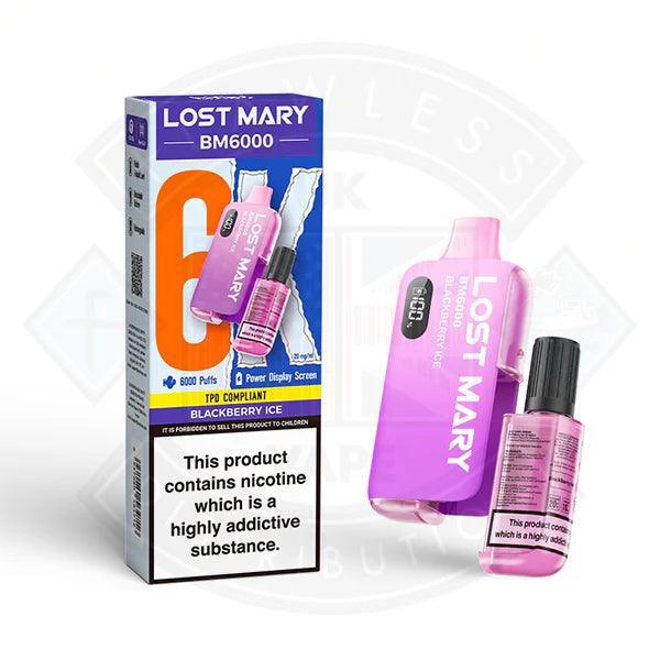 Lost Mary BM6000 Disposable Vape 20mg - Flawless Vape Shop