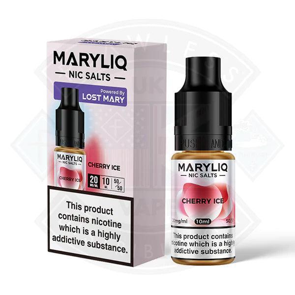 Lost Mary Maryliq Cherry Ice 10ml Nic Salt - Flawless Vape Shop