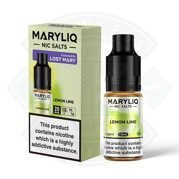 Lost Mary Maryliq Lemon Lime 10ml Nic Salt - Flawless Vape Shop