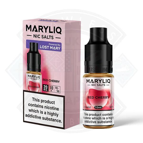 Lost Mary Maryliq Red Cherry 10ml Nic Salt - Flawless Vape Shop