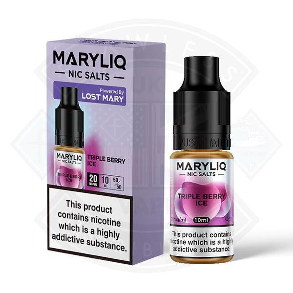 Lost Mary Maryliq Triple Berry Ice 10ml Nic Salt - Flawless Vape Shop