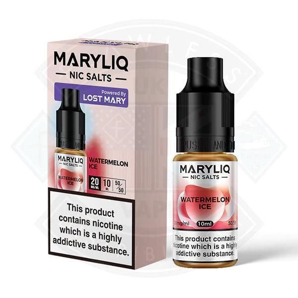 Lost Mary Maryliq Watermelon Ice 10ml Nic Salt - Flawless Vape Shop