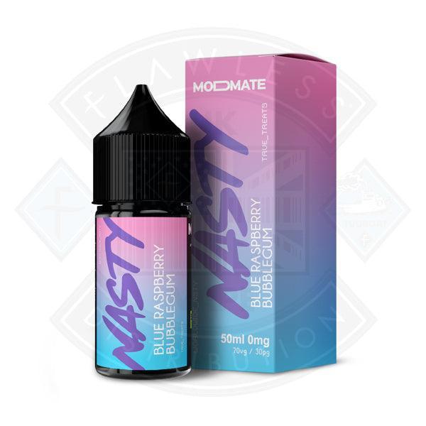 Nasty Juice ModMate - Blue Raspberry Bubblegum 0mg 50ml Shortfill - Flawless Vape Shop