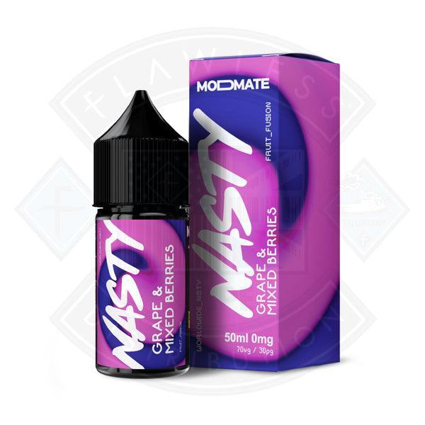 Nasty Juice ModMate - Grape Mix Berries 0mg 50ml Shortfill - Flawless Vape Shop