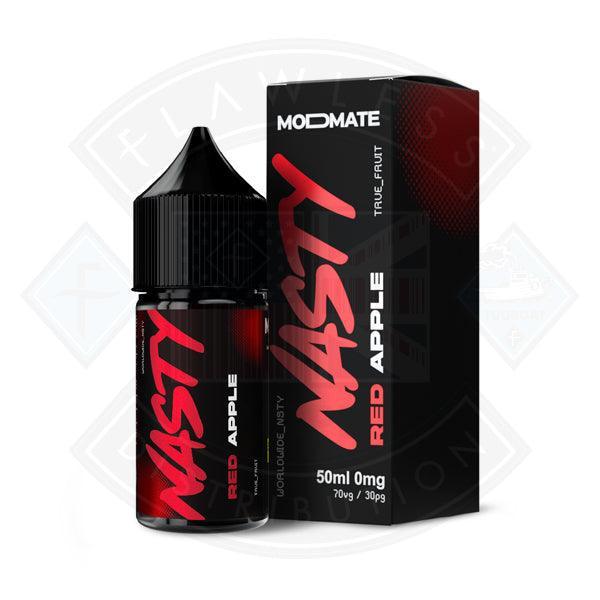 Nasty Juice ModMate - Red Apple 0mg 50ml Shortfill - Flawless Vape Shop