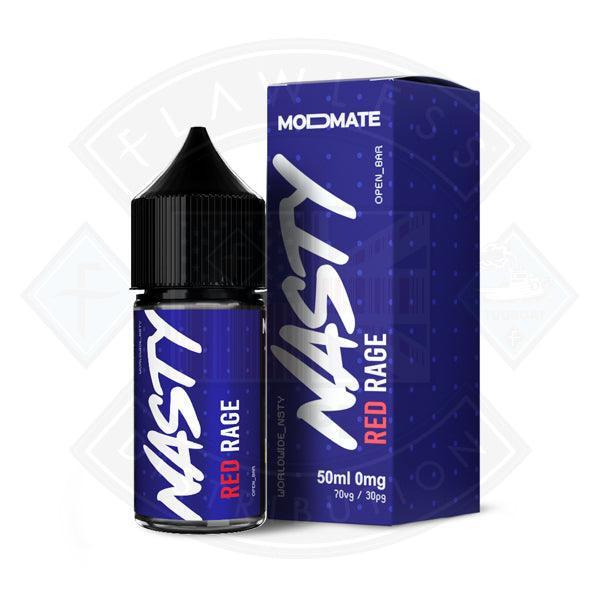 Nasty Juice ModMate - Red Rage 0mg 50ml Shortfill - Flawless Vape Shop