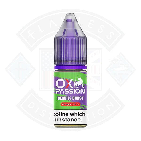 OX Passion by Oxva Berries Burst Nic Salt 10ml - Flawless Vape Shop