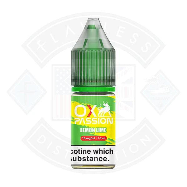 OX Passion by Oxva Lemon Lime Nic Salt 10ml - Flawless Vape Shop