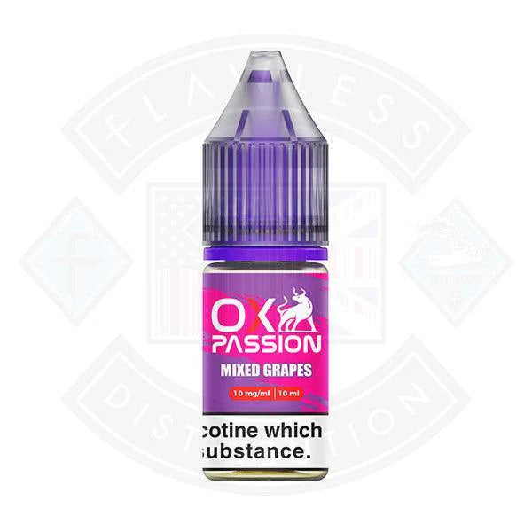 OX Passion by Oxva Mixed Grapes Nic Salt 10ml - Flawless Vape Shop