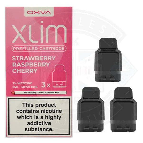 Oxva Xlim Prefilled Cartridge 3pack - Flawless Vape Shop