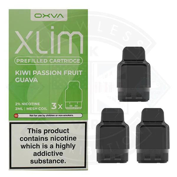 Oxva Xlim Prefilled Cartridge 3pack - Flawless Vape Shop