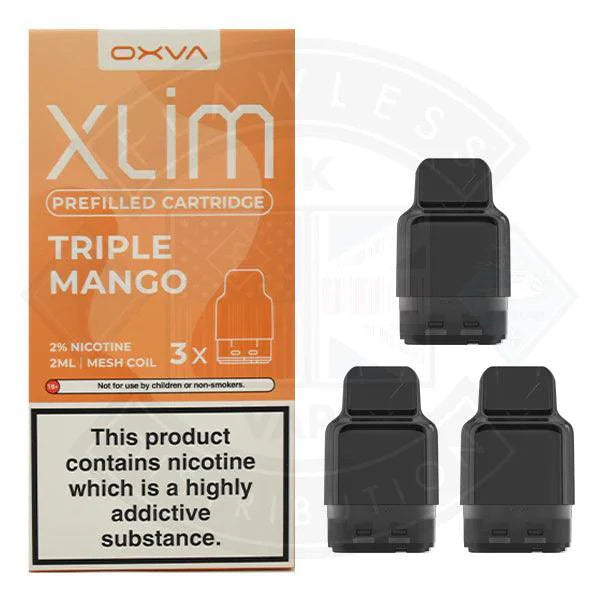 Oxva Xlim Prefilled Cartridge 3pack - Flawless Vape Shop