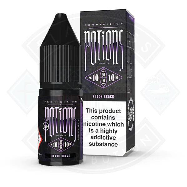 Potions - Black Crack Salt 10ml E-liquid - Flawless Vape Shop