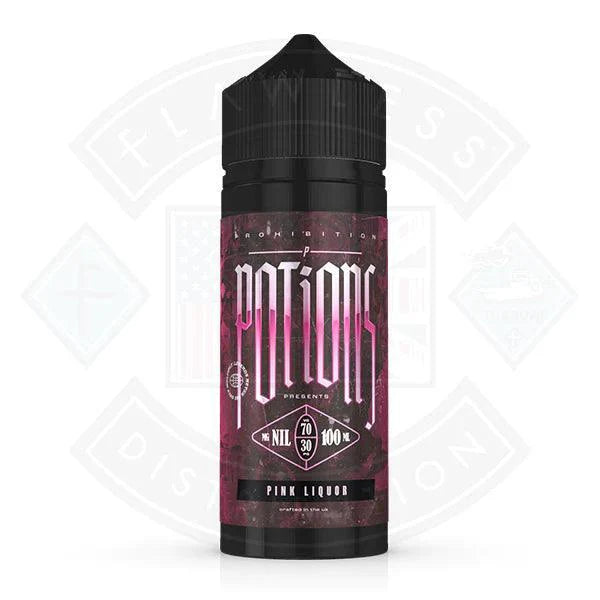 Potions - Pink Liquor 0mg 100ml Shortfill - Flawless Vape Shop