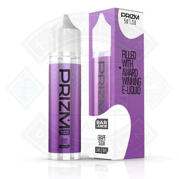 Prizm Bar Juice - Grape Soda 50ml E-liquid - Flawless Vape Shop