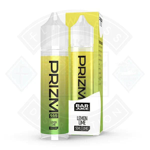 Prizm Bar Juice - Lemon Lime 50ml E-liquid - Flawless Vape Shop