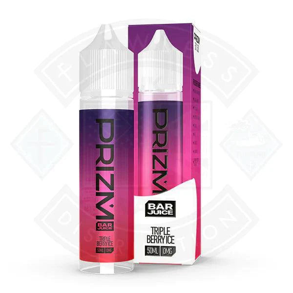 Prizm Bar Juice - Triple Berry Ice 50ml E-liquid - Flawless Vape Shop