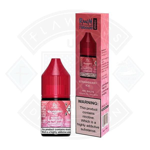 RandM 7000 Nic Salt 10ml - Strawberry Ice - Flawless Vape Shop