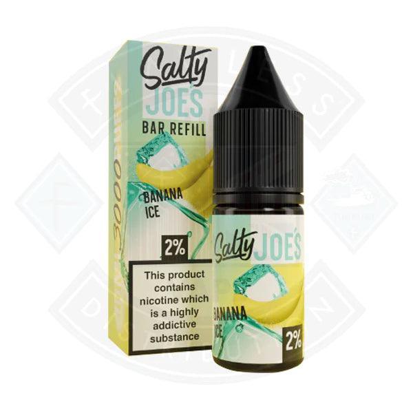 Salty Joe's Bar Refill - Banana Ice 10ml - Flawless Vape Shop