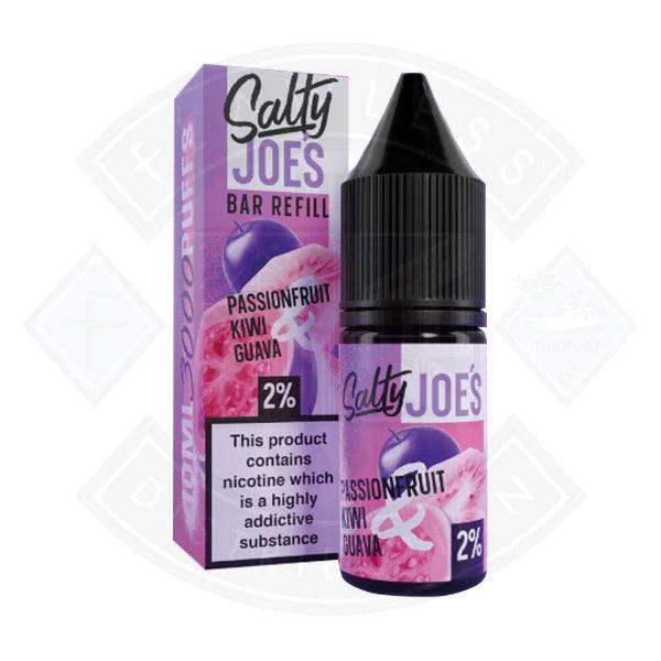 Salty Joe's Bar Refill - Kiwi Passionfruit Guava Ice 10ml - Flawless Vape Shop