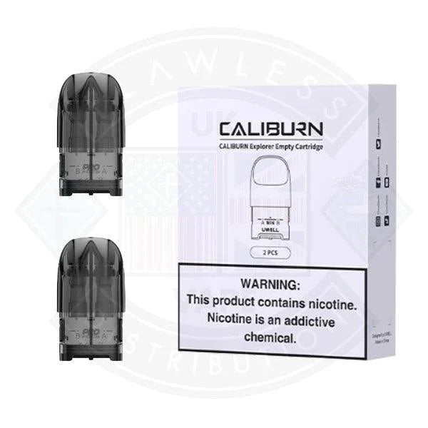 Uwell Caliburn Explorer Empty Cartridge 2pcs - Flawless Vape Shop