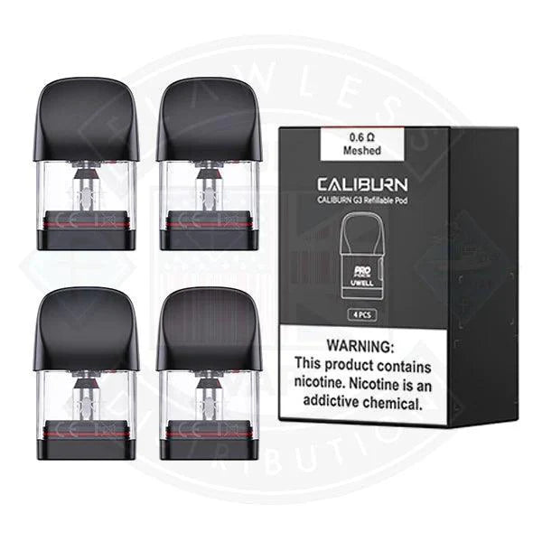 Uwell Caliburn G3 Refillable Pods - Flawless Vape Shop