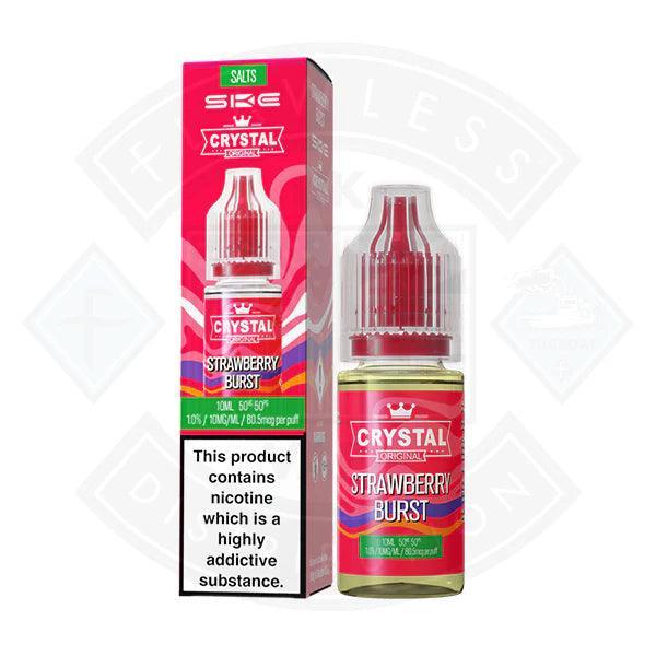 V2 SKE Crystal Original Salts Strawberry Burst 10ml - Flawless Vape Shop