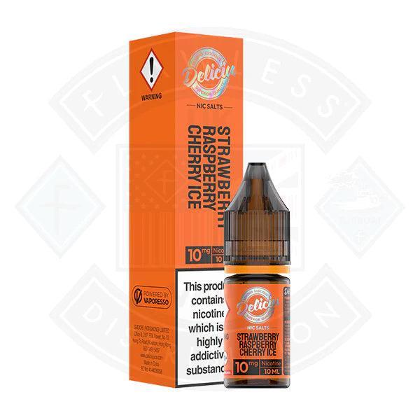 Vaporesso Deliciu Strawberry Raspberry Cherry Ice Nic Salt 10ml - Flawless Vape Shop