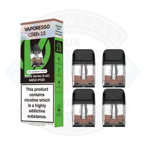 Vaporesso Xros Series Corex 2.0 Replacement Pods - 4 Pack - Flawless Vape Shop