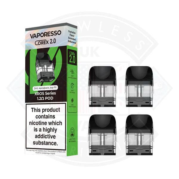 Vaporesso Xros Series Corex 2.0 Replacement Pods - 4 Pack - Flawless Vape Shop