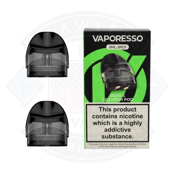 Vaporesso Zero S Replacement Pods 2PACK - Flawless Vape Shop