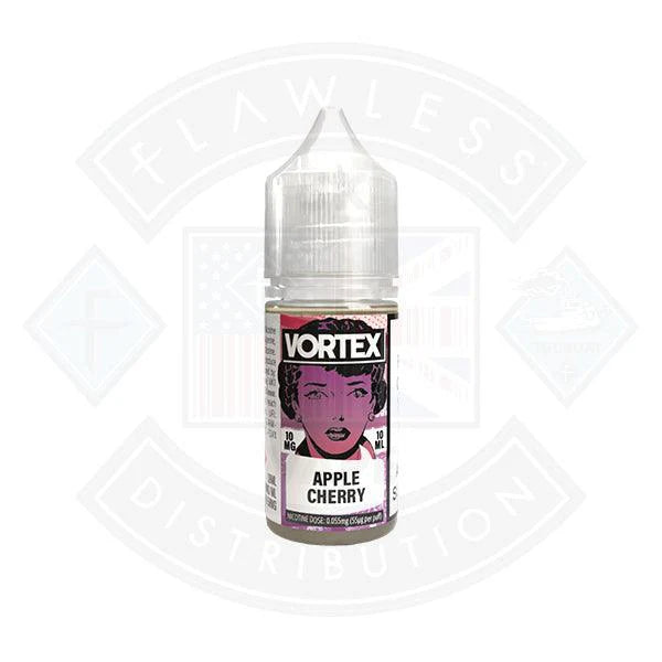 Vortex Apple Cherry Nic Salt 10ml - Flawless Vape Shop