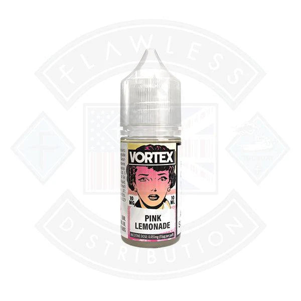 Vortex Pink Lemonade Nic Salt 10ml - Flawless Vape Shop