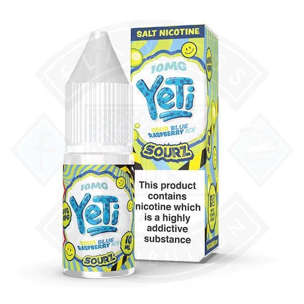 Yeti Sourz Blue Raspberry Ice 10ml E-Liquid - Flawless Vape Shop