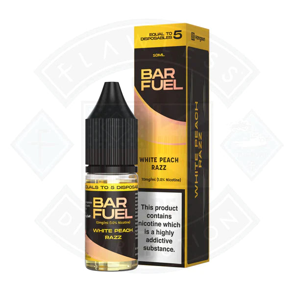 Bar Fuel by Hangsen - White Peach Razz Nic Salt 10ml