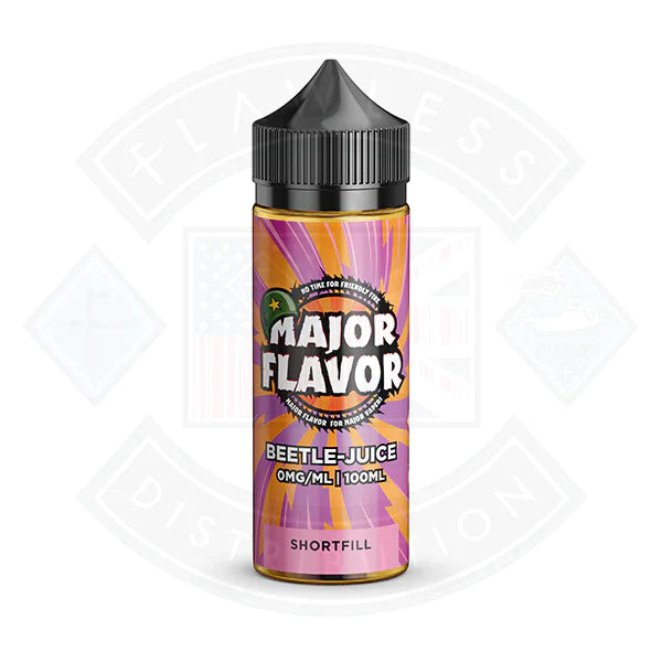 Major Flavor Bettle Juice 0mg 100ml Shortfill