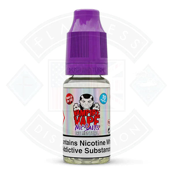 Ice Menthol Nic Salt by Vampire Vape 10ml