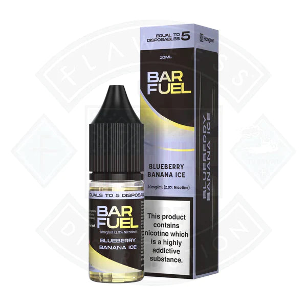 Bar Fuel by Hangsen - Blueberry Banana Ice Nic Salt 10ml