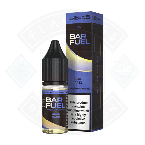 Bar Fuel by Hangsen- Blue Razz Ice Nic Salt 10ml