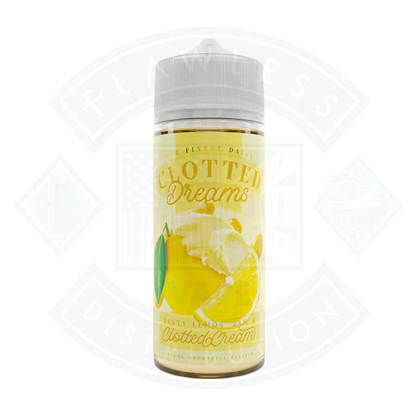 Clotted Dreams - Zesty Lemon Jam & Clotted Cream 0mg 100ml Shortfill