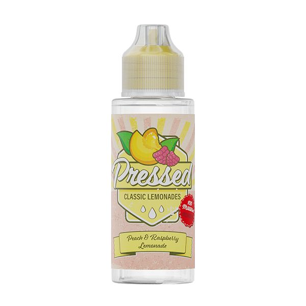 Pressed By Juice Sauz Pressed Peach Raspberry Lemonade E-liquid 0mg 100ml