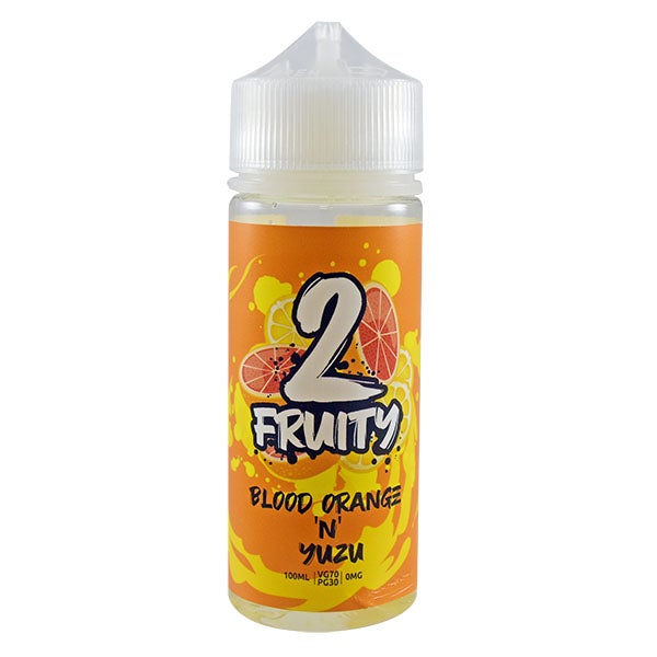 2 Fruity- Blood Orange Yuzu 0mg 100ml Shortfill