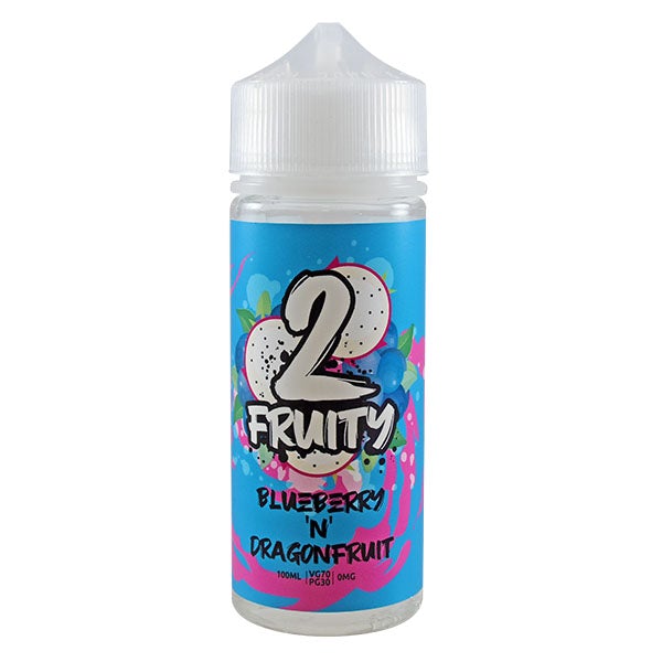 2 Fruity- Blueberry Dragonfruit 0mg 100ml Shortfill