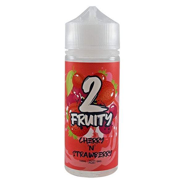 2 Fruity- Cherry Strawberry 0mg 100ml Shortfill