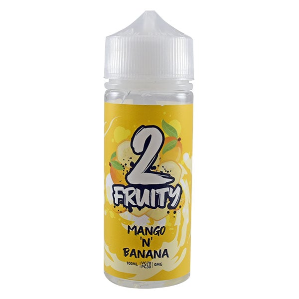 2 Fruity- Mango Banana 0mg 100ml Shortfill