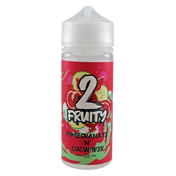 2 Fruity- Pomegranate Cucumber 0mg 100ml Shortfill