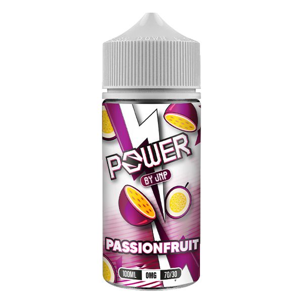 Power by Juice 'n Power Passion Fruit 0mg 100ml Shortfill