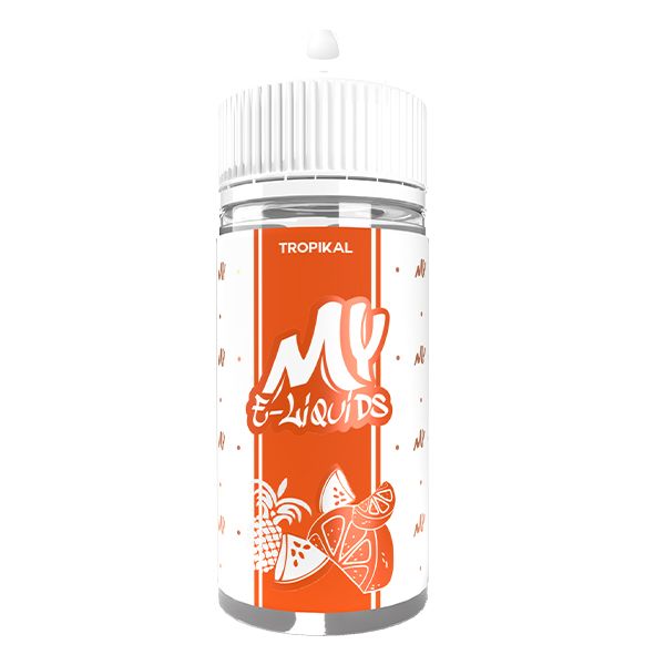 My E-Liquids Tropical 0mg 100ml Shortfill