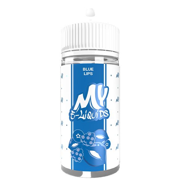 My E-Liquids Blue Lips 0mg 100ml Shortfill