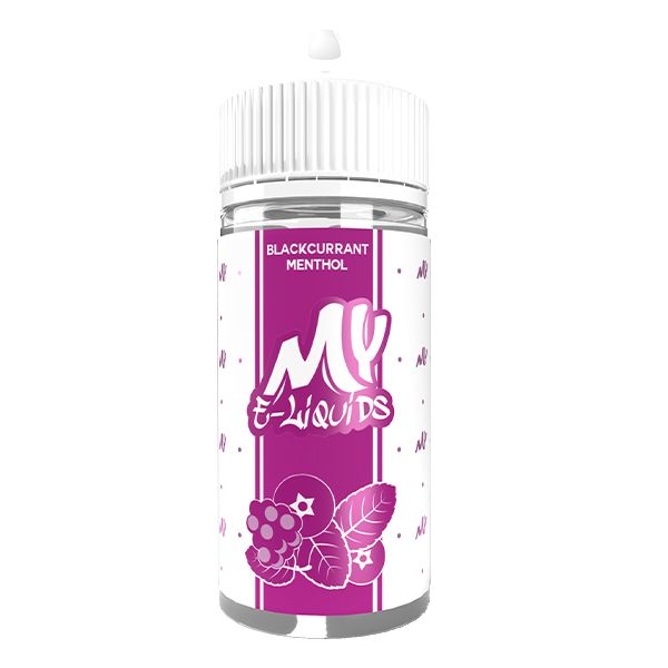 My E-Liquids Blackcurrant Menthol 0mg 100ml Shortfill